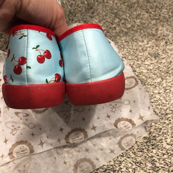 Cherry 🍒 Mary Jane Flats by Irregular Choices - Picture 5 of 16